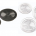 Rejilla Aquamedic Round Grate (40, 50 y 63 mm, negras y transparentes)