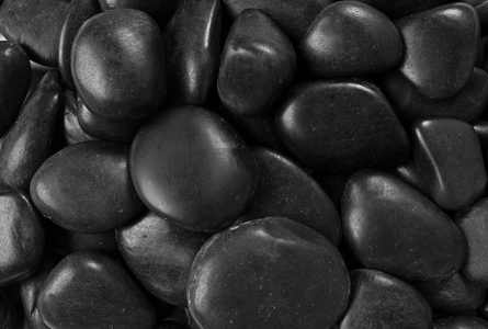 Guijarros de Río Negros 5-10 cm (Cantidad 1 Kg, pedido mínimo 3 kg) Roca Bonsaqua