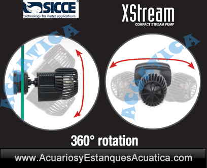 Bombas Sicce Xstream (Toda la gama, de 3.500 a 8.000 l/h) 2 Bombas Sicce Xstream (Toda la gama, de 3.500 a 8.000 l/h) - Imagen 2